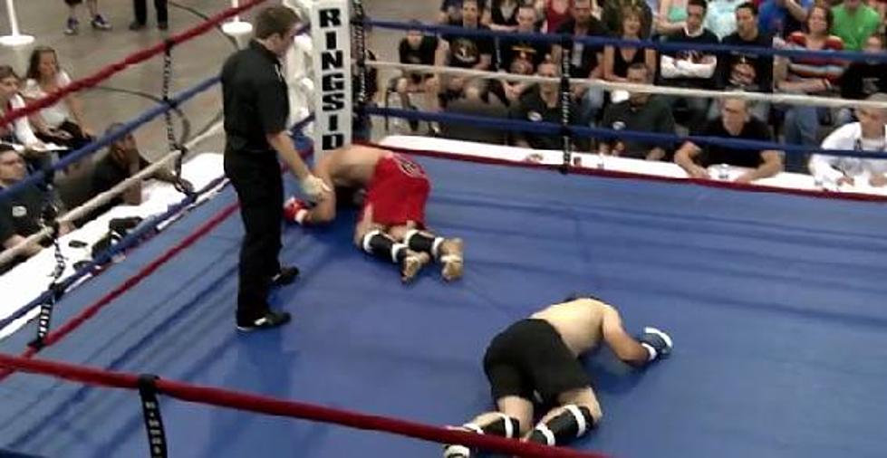 Double Kick To The Junk Ends MMA Fight [VIDEO]