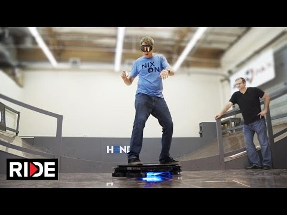 Tony Hawk Rides World’s First REAL Hover Board by Hendo [VIDEO]