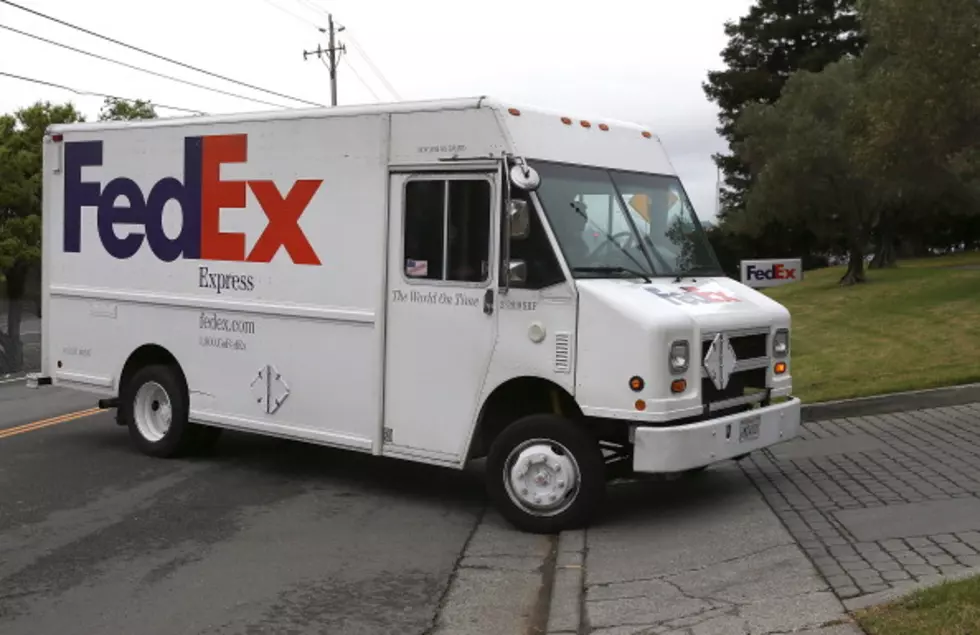 FedEx Truck Driver Almost Ruined Christmas [VIDEO]