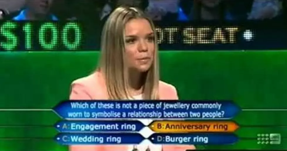 Australian Babe Gives Super Dumb Answer On ‘Millionaire’ [VIDEO]