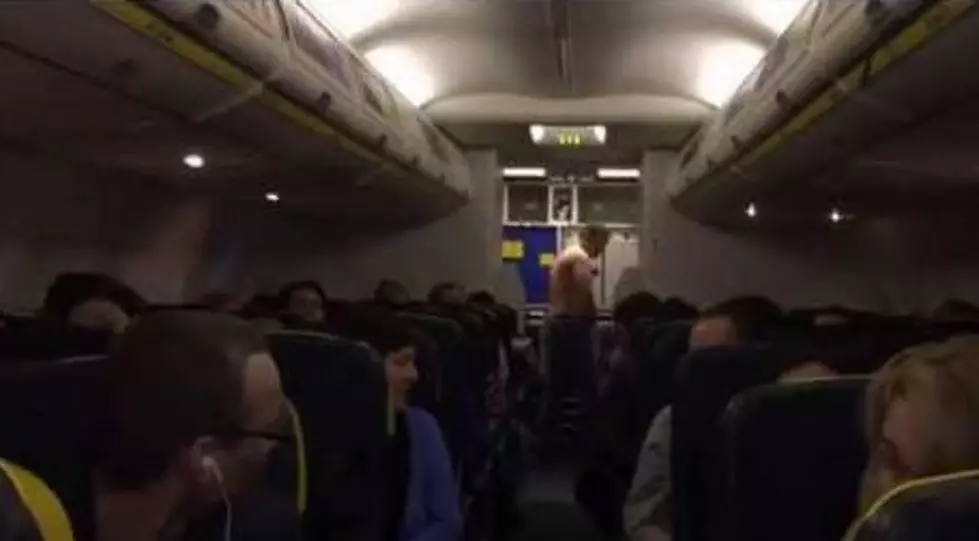 Drunk Shirtless Guy Flexing In Airplane Cause An Emergency Landing [VIDEO]