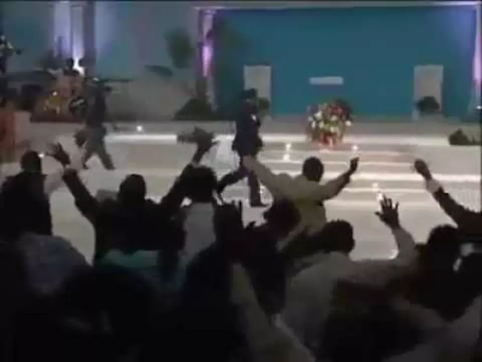 Pastor Throws Holy Spirit And Sends People Flying Across the Room [VIDEO]