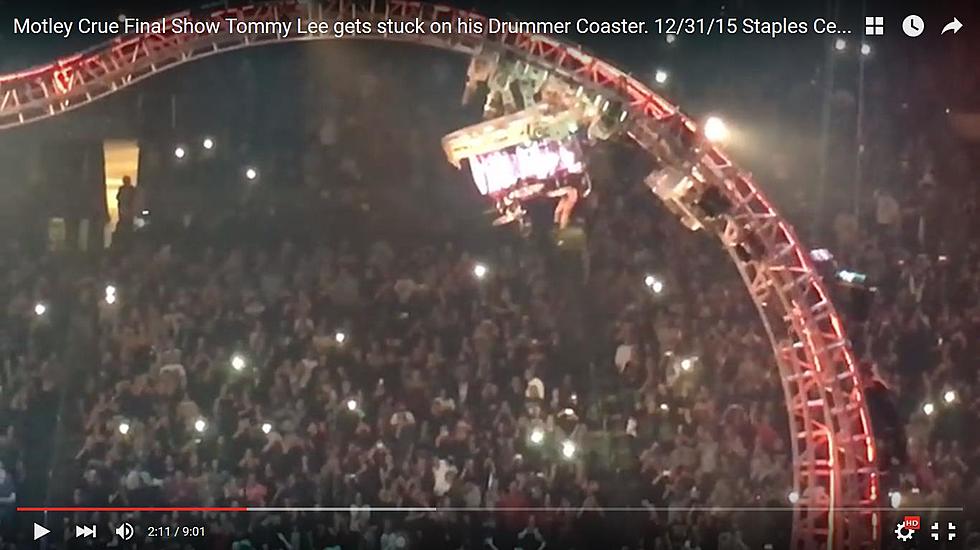 ICYMI Tommy Lee “Broke” His Drum Coaster At Final Motley Crue Show On NYE