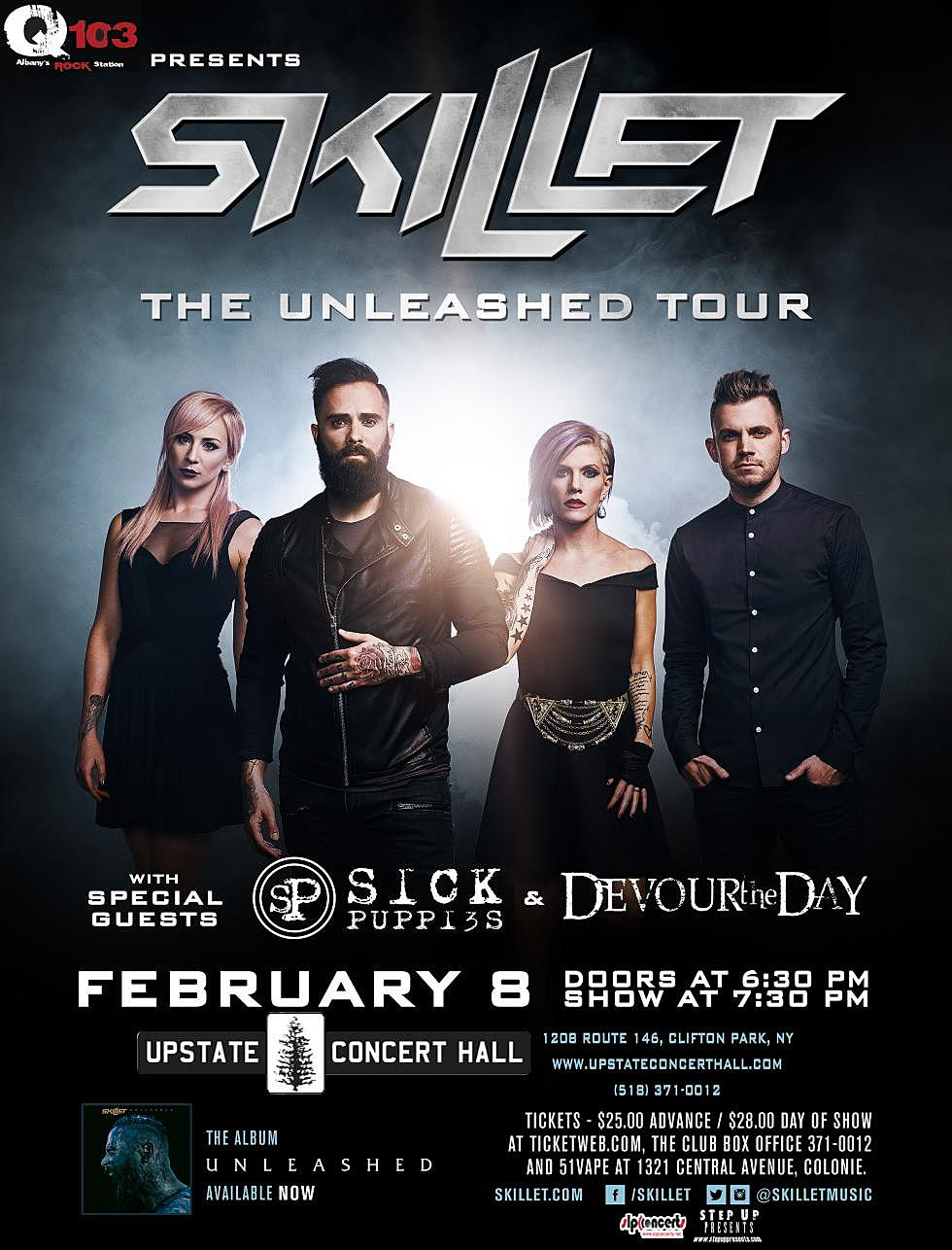 WIN Your Way in to See Skillet at UCH This Week on the Q