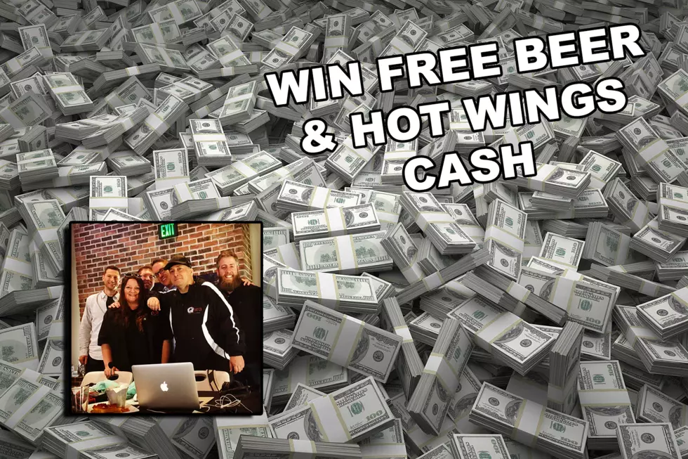 Win Free Beer & Hot Wings Cash With Us Weekdays in April