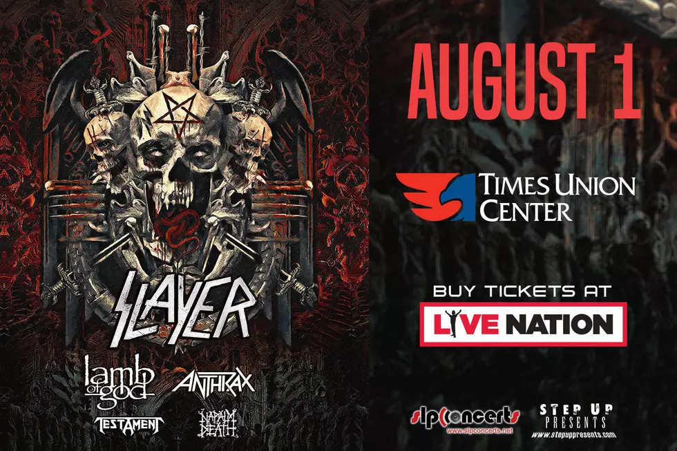 Get Your Slayer Tickets with the Q103 WORKFORCE Presale Code