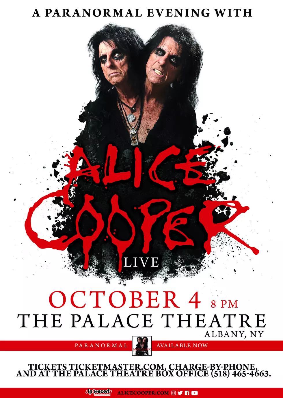Join Q103 for a Paranormal Evening with Alice Cooper