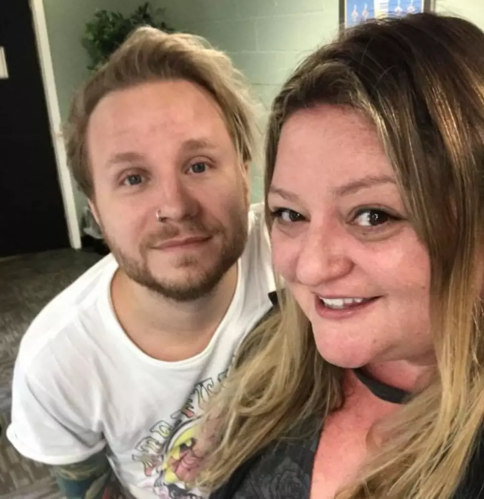 Shinedown&#8217;s Zach Myers Chats with Q103&#8217;s Candace Backstage at SPAC