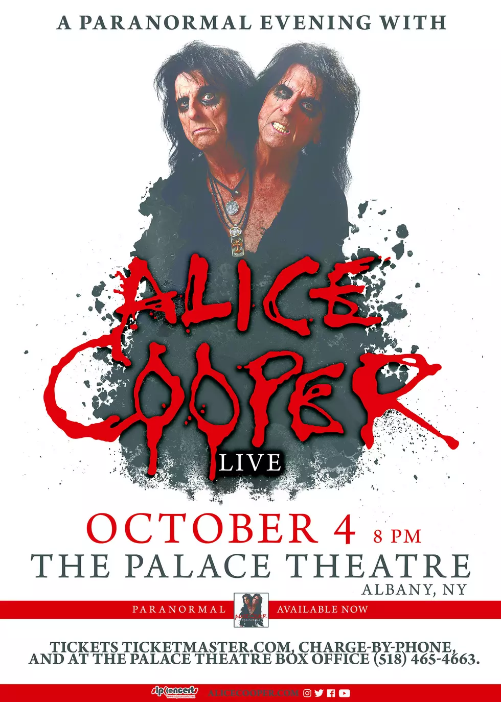 Win Tickets to See a Paranormal Evening with Alice Cooper 