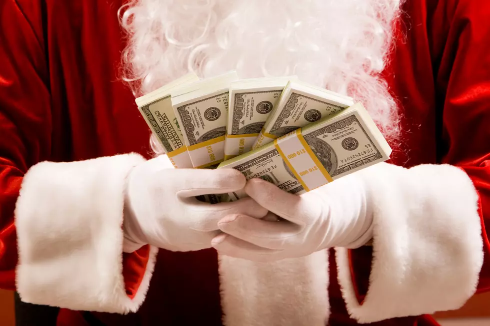 The Capital Region Gets A Visit from Secret Santa Dropping $100's