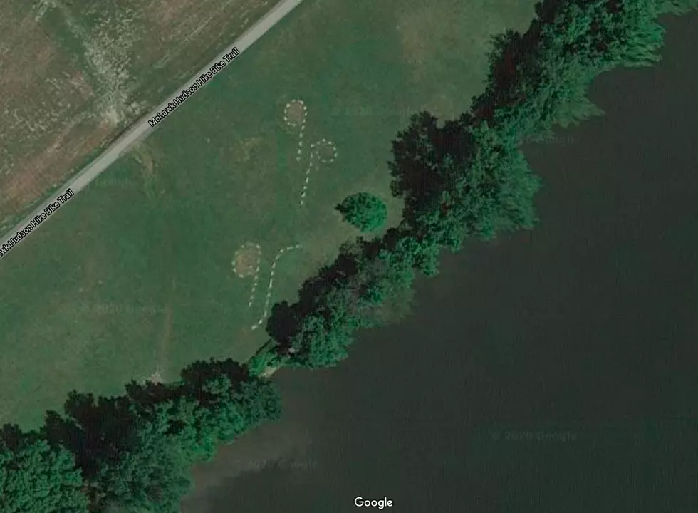 Alright Who Made Giant ‘D-Pics’ Out of Rocks On Patroon Island?