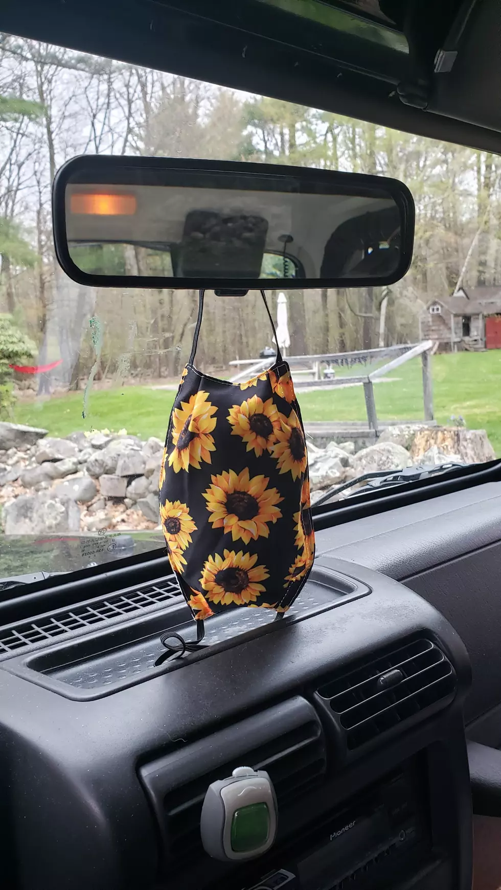 It&#8217;s Illegal To Hang Your Mask From Your Rearview Mirror In New York