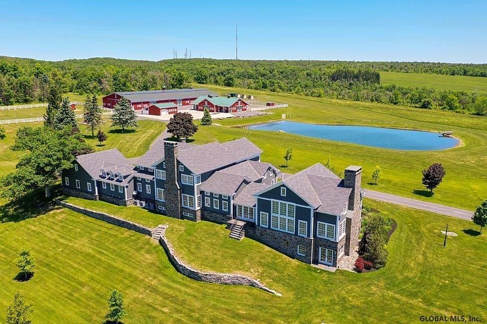 $7.5M Berne, NY Home with Huge Indoor Arena and Room for Airplane