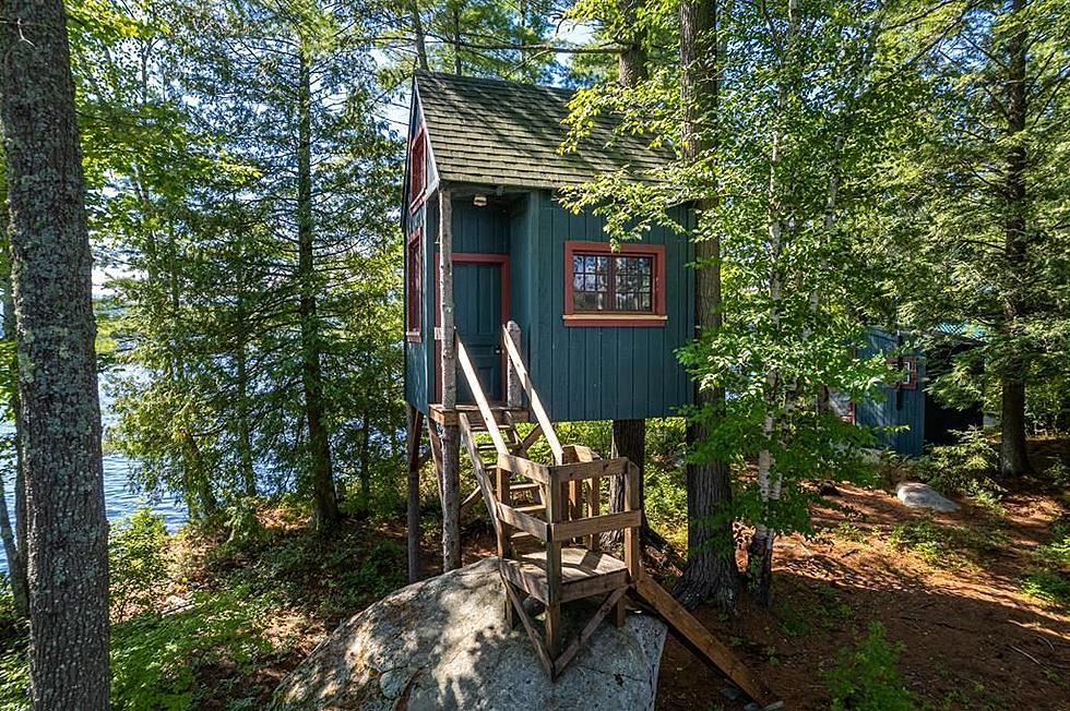 Adirondack Camp on Oseetah Lake has Room For 18 and an Awesome Treehouse