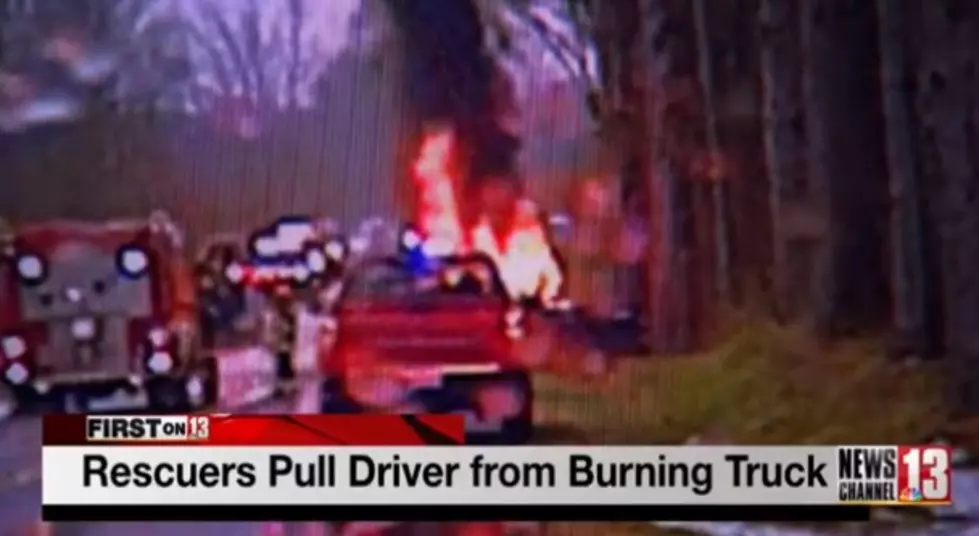 Man in Burning Car Saved by Fulton County Rescuers