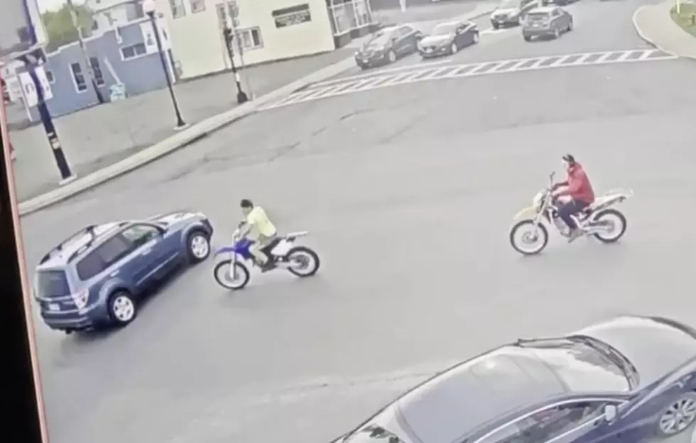 WATCH: Close Call for Illegal Dirt bikers In Albany County
