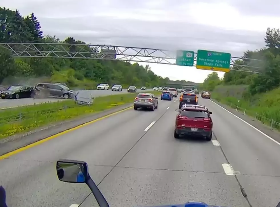 WATCH: Bad Accident on Alternate Route 7 Caught on Dashcam