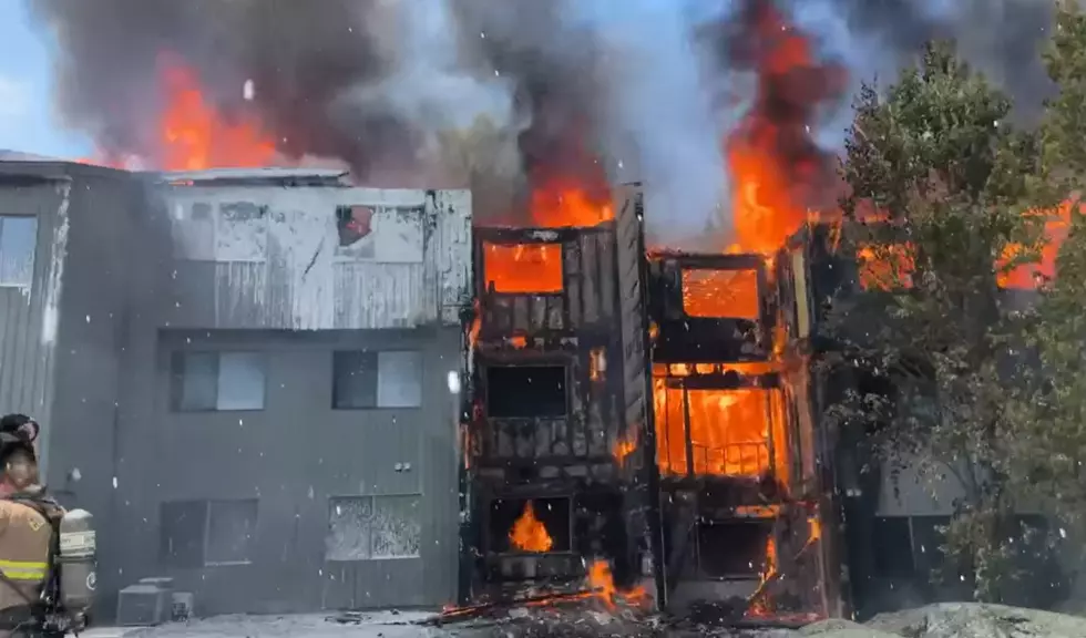 Raging Fire Destroys Halfmoon Apartment, 11 Departments Respond