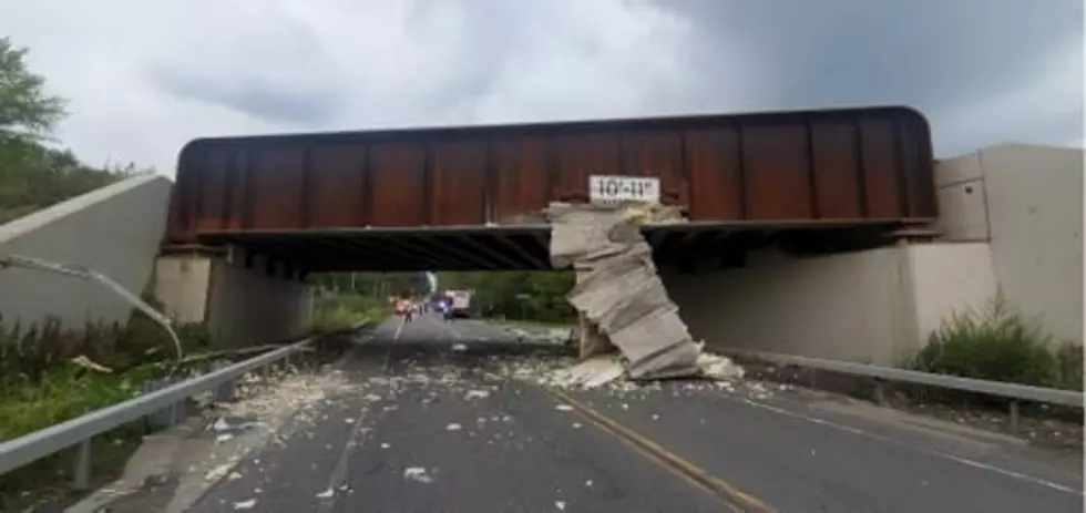 Another Tractor Trailer Slams into Glenville Bridge [PHOTOS]