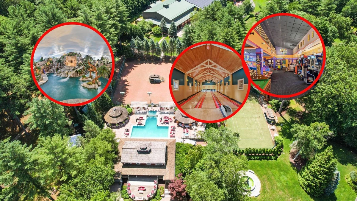 See $23 Million Home with Water Park! Built By Yankee Candle?