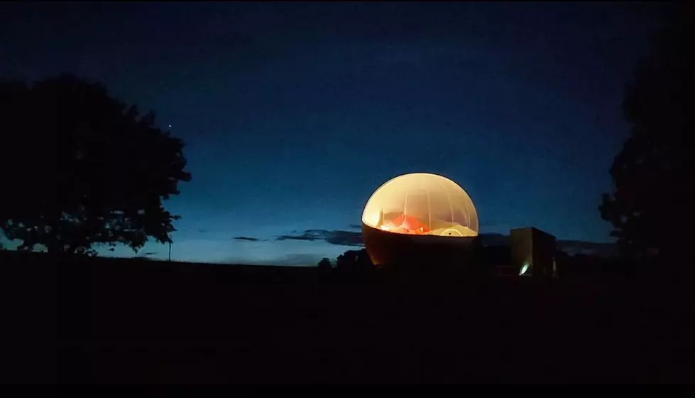 Upstate NY&#8217;s Most Unique Airbnb! Want to Sleep In A Snow Globe?