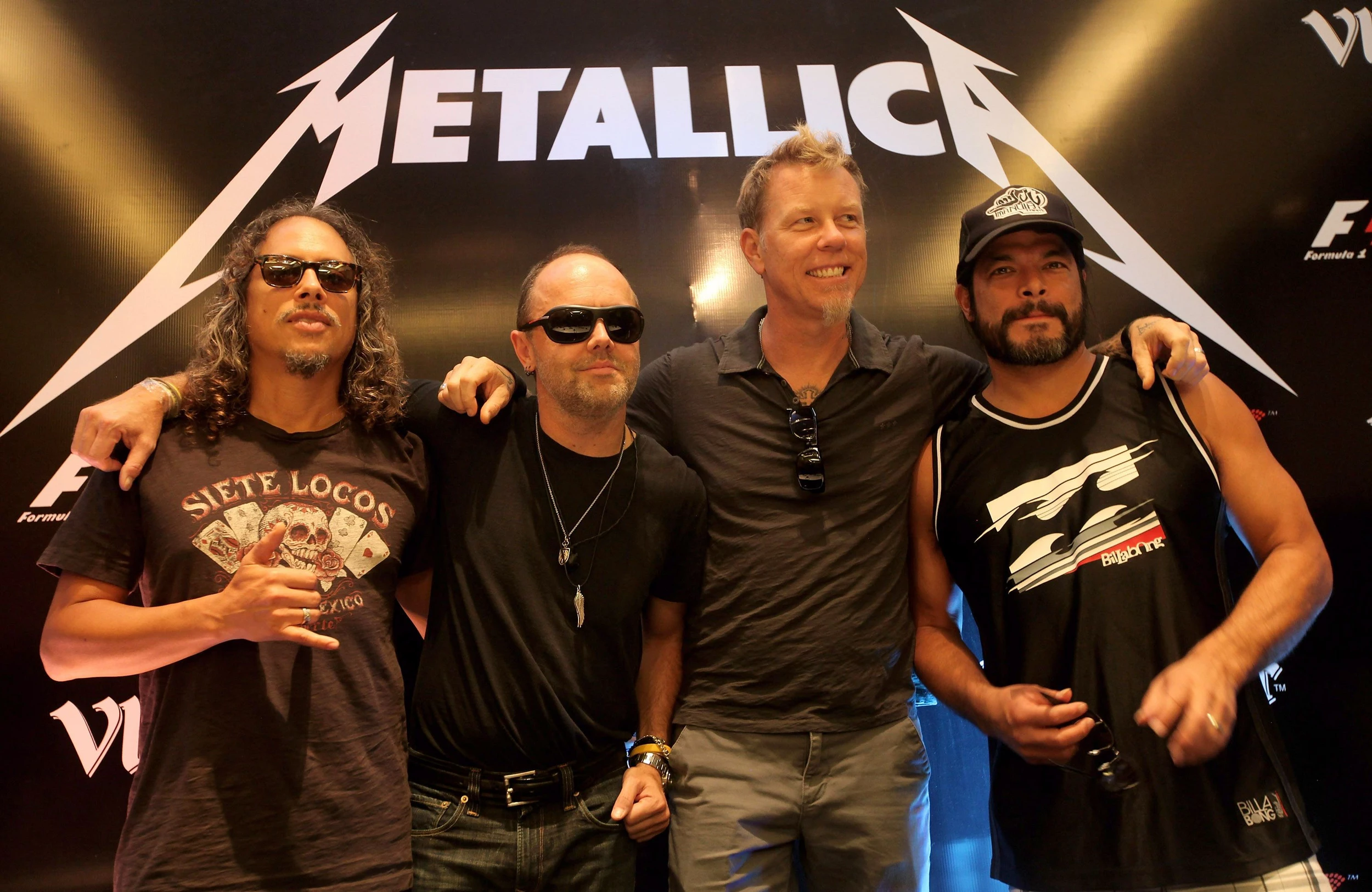 Metallica Members Rock National Anthem, Throw First Pitch at San