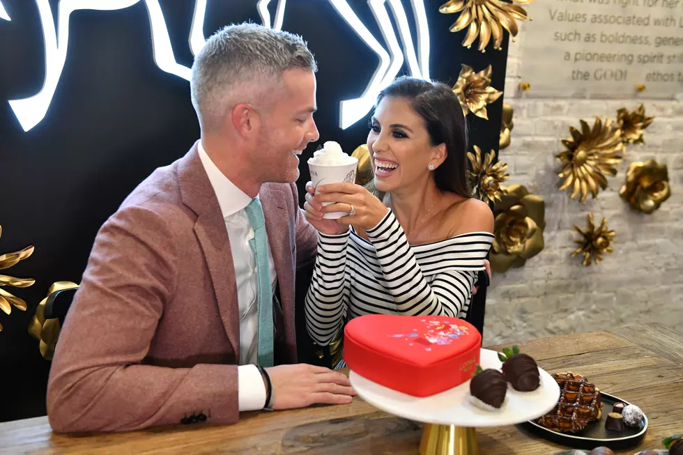 Million Dollar Listing New York Stars, Ryan Serhant And Emila Bechrakis Serhant, Shop For Valentine's Day Gifts At The Godiva Cafe Located In NYC'S Flatiron District
