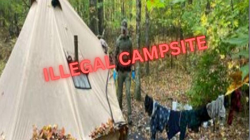 Illegal Campsite Discovered In Upstate New York