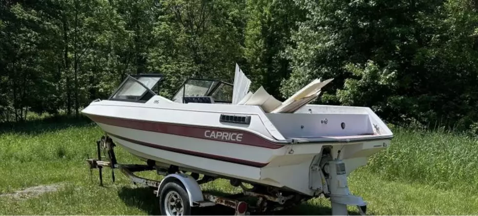 Looking For A Boat? This One Was Left Behind On New York State Property