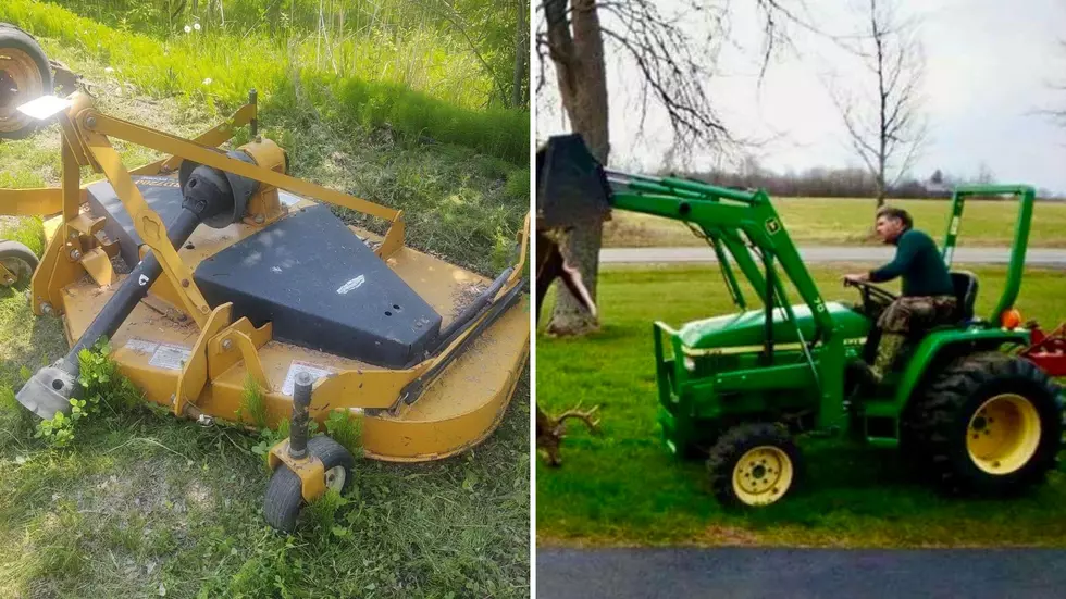 518 News, stolen John Deer, Morristown New York