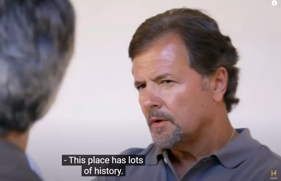 Lenny DePaul on an episode of Hunting Hitler via The History Channel