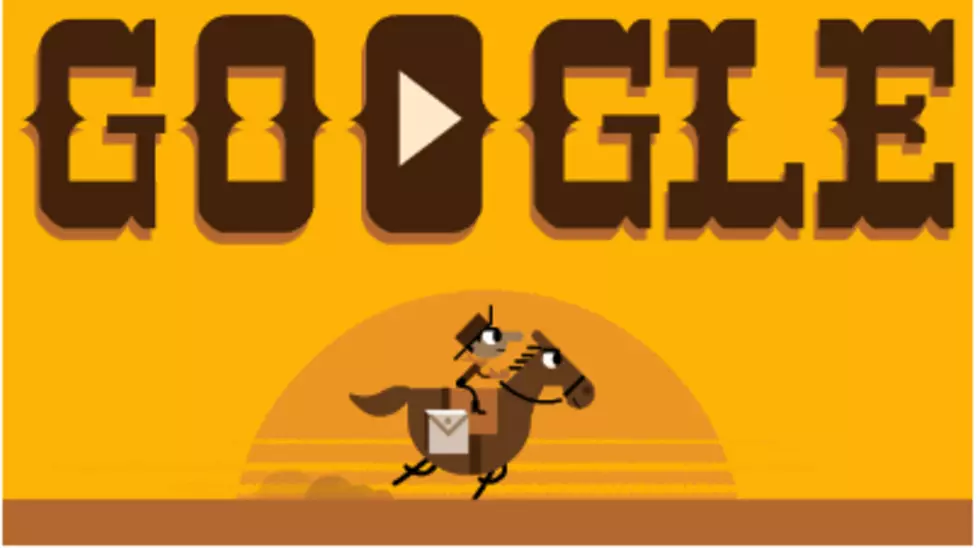 Google Doodle Celebrates Anniversary of the Pony Express
