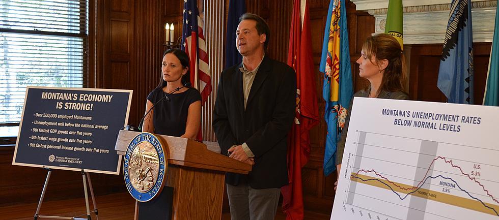 Bullock on Labor Day: Montana’s Economy is Strong and Getting Stronger Every Day