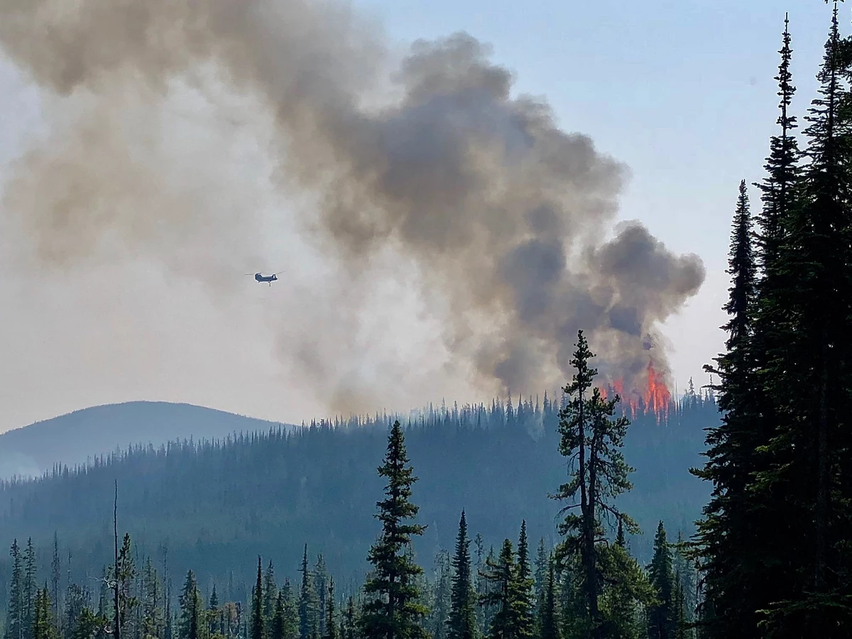 Davis Fire Rushes Over 5,000 Acres, Largest Montana Fire So Far