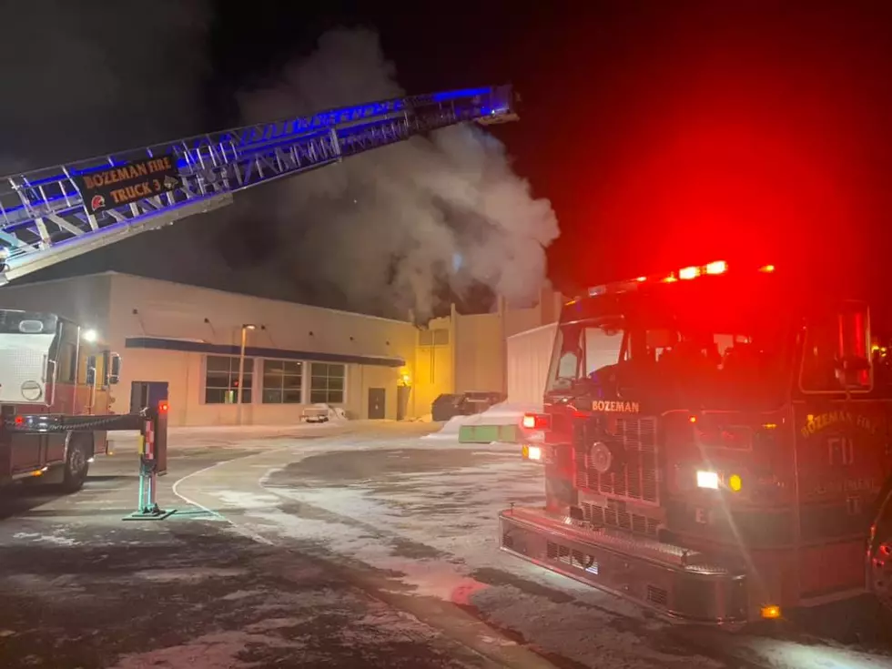 Fire Crew Responds to Partial Roof Collapse at MSU Gym