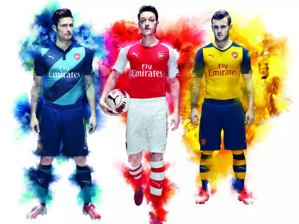 Puma Launched New Arsenal Jerseys in Pretty Much the Dopest Way Possible