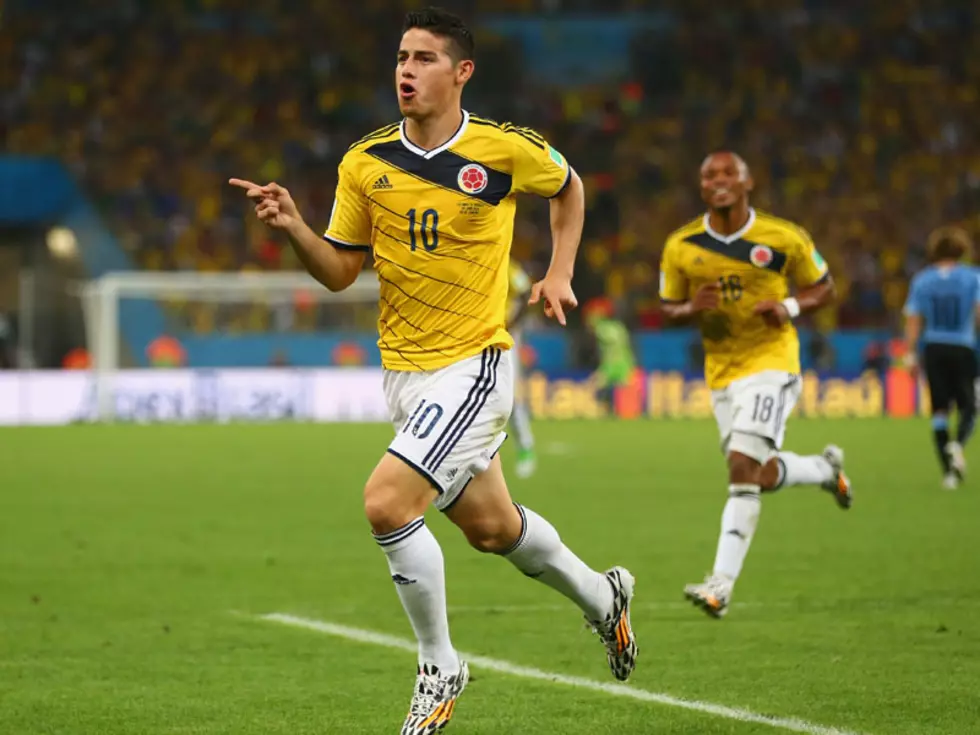 James Rodriguez Joins Real Madrid on 6-Year Contract