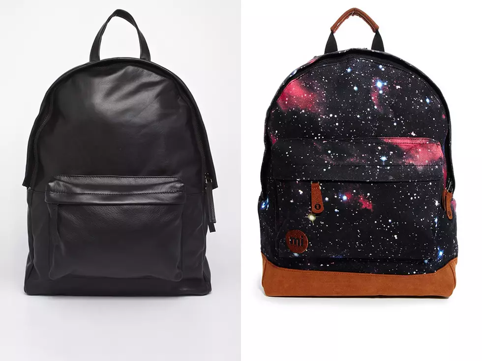 (B) Backpacks