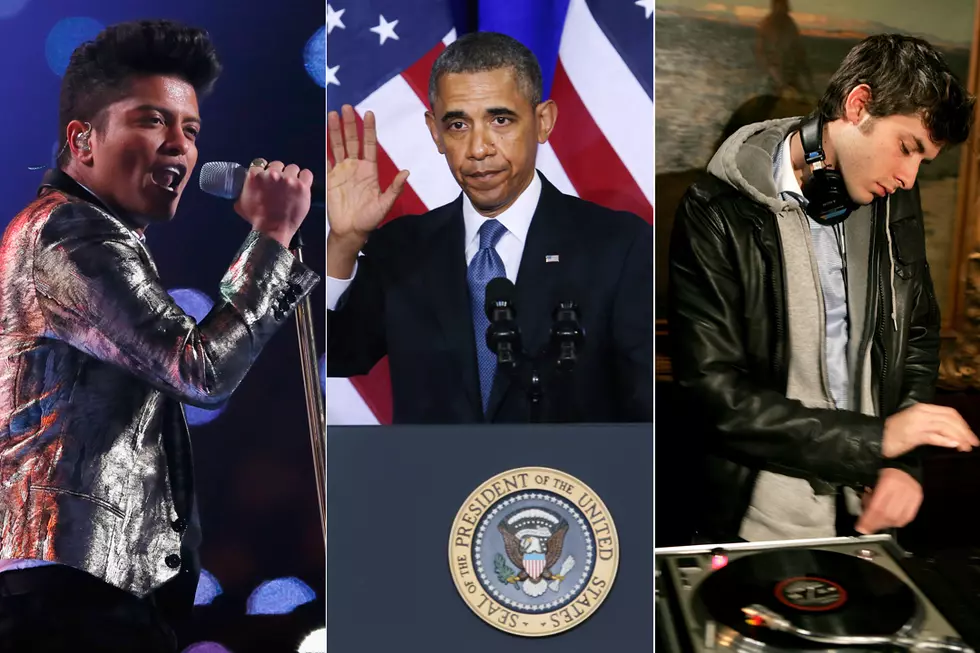 President Obama Joins Mark Ronson & Bruno Mars for ‘Uptown Funk’ … Sort Of