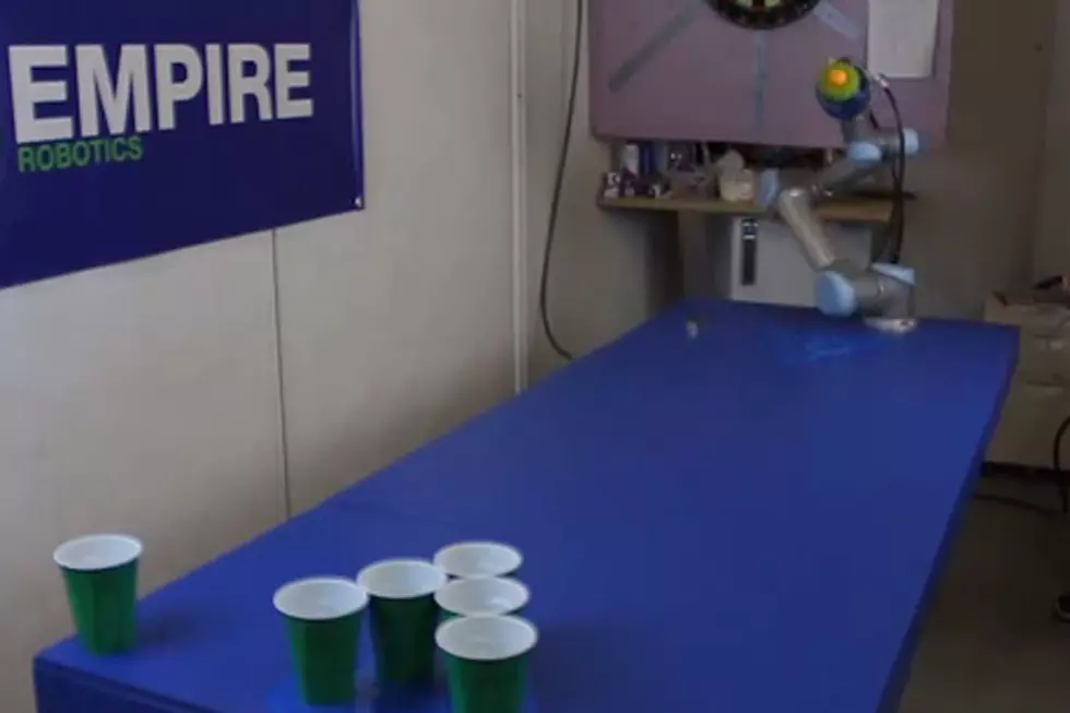 Beer Pong-Dominating Robot Means The Machines Have Taken Over [Video]