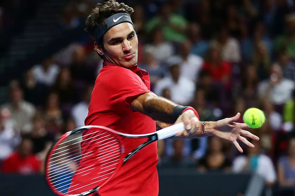 Roger Federer Played Tennis on a Moving Boat Because…Umm, Anybody?