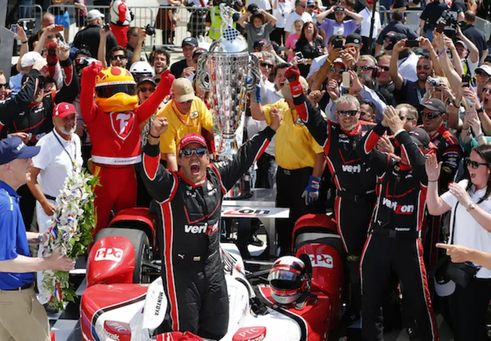 Juan Pablo Montoya Wins Indy 500