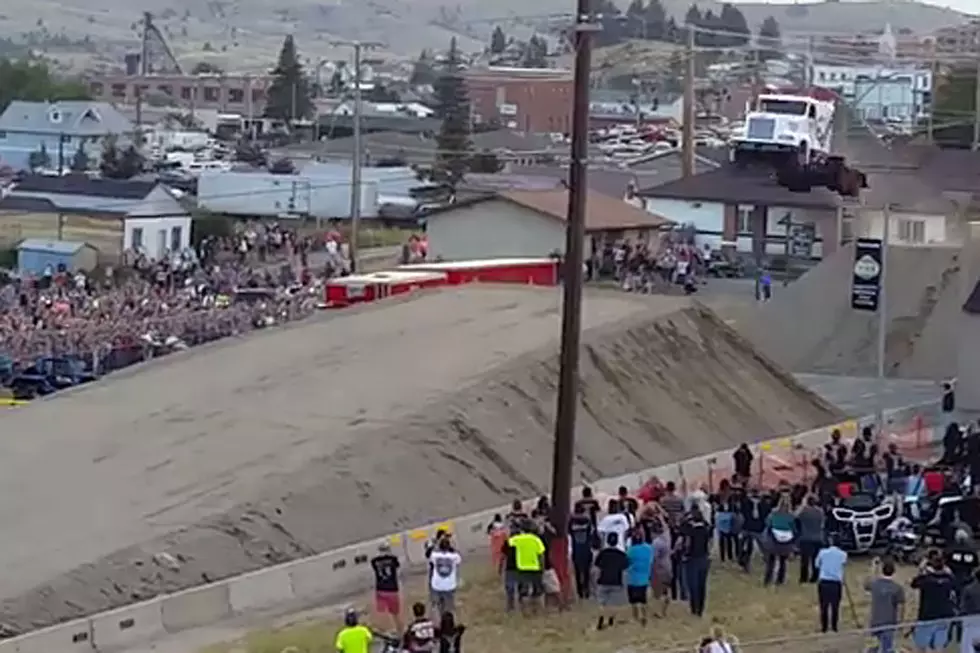 Semi-Truck Flies Into Record Books With Longest Jump Ever
