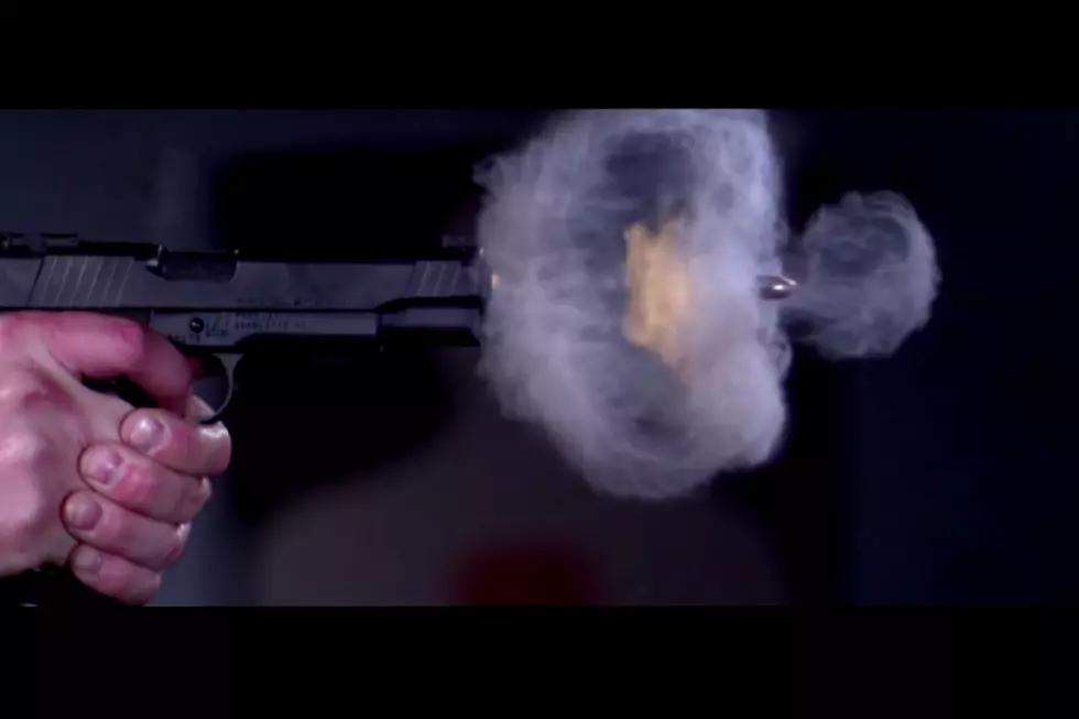 Watch a Bullet Being Fired in Super-Super-Super Slow Motion — 73,000 Frames Per Second