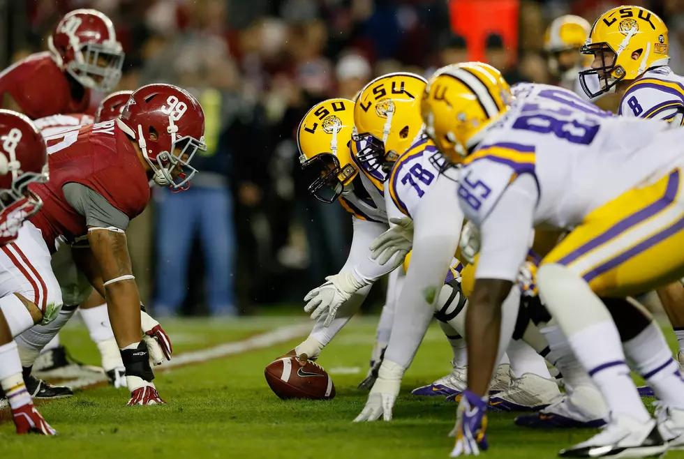 Five Fun Facts About LSU/Alabama Football Rivalry  