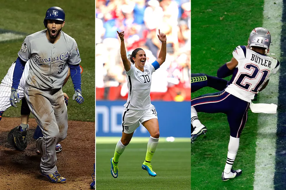 2015's Most Memorable Sports Plays
