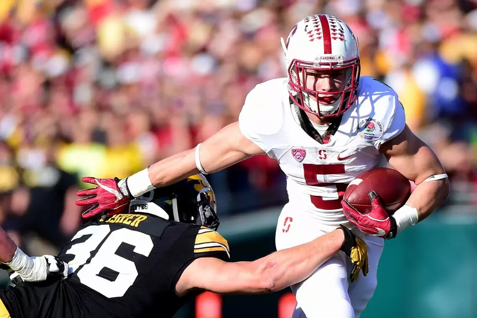 McCaffrey’s Record-Setting Day Leads Stanford to Rose Bowl Win Over Iowa