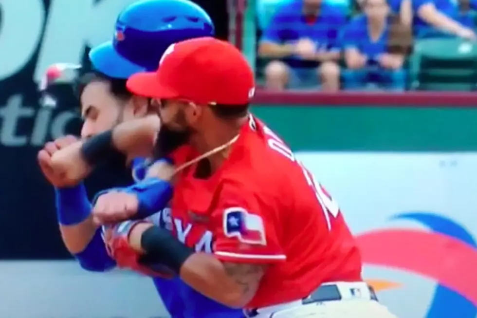 Nasty Brawl With Vicious Punch Mars Rangers-Blue Jays Game