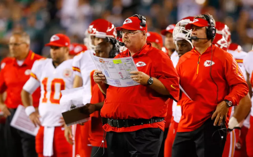 Chiefs Coach Andy Reid Says He Spent The Night With His &#8216;Trophy Wife&#8217;