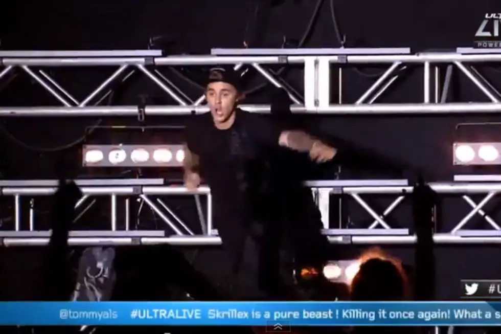 GIFs of Justin Bieber Dancing at Ultra Music Festival